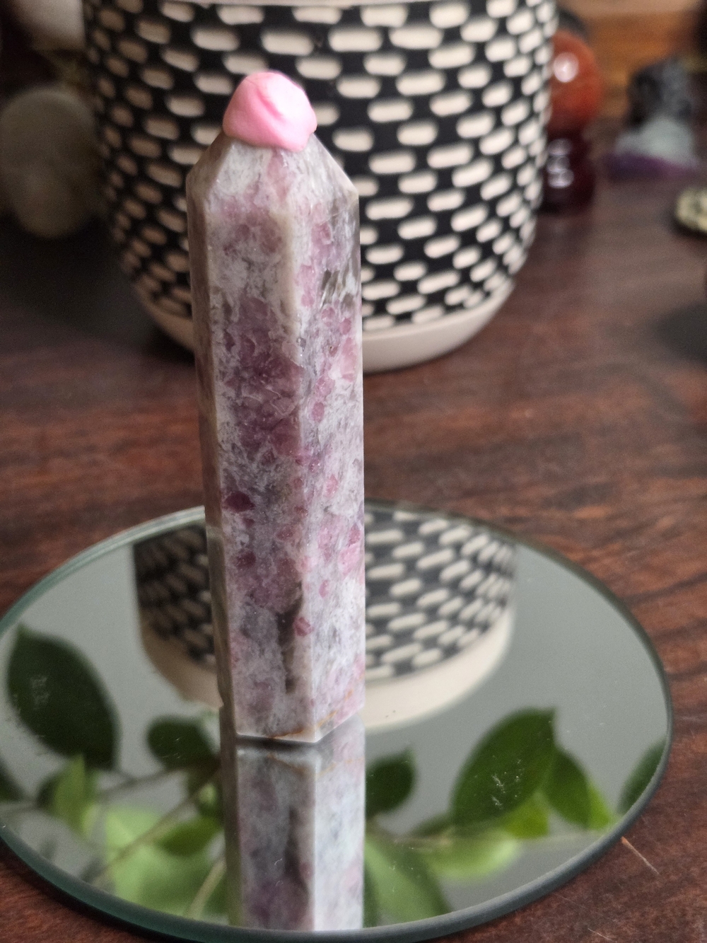 Pink Tourmaline Tower